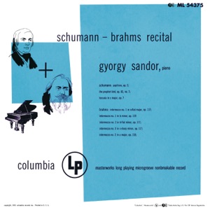 Sándor Plays Schumann & Brahms (Remastered)