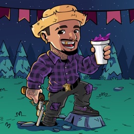 Roxo Escuro É Quentão Burn-O