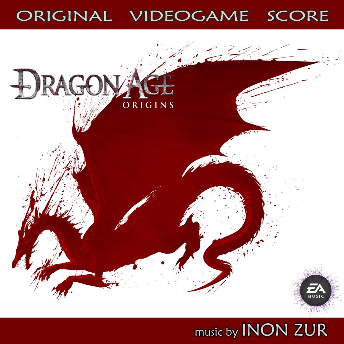 Dragon Age Origins Vinyl LP Record OST VGM Soundtrack Splatter Not