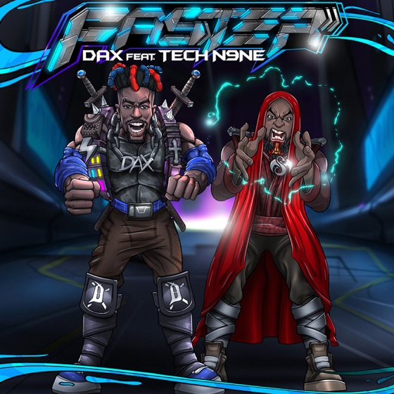 Cover artwork for FASTER (feat. Tech N9ne)