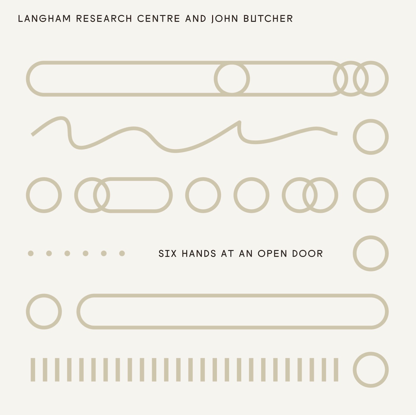 Six Hands at an Open Door by Langham Research Centre, John Butcher