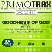Goodness of God (High Key - B - without Backing Vocals) [Performance Backing Track] artwork