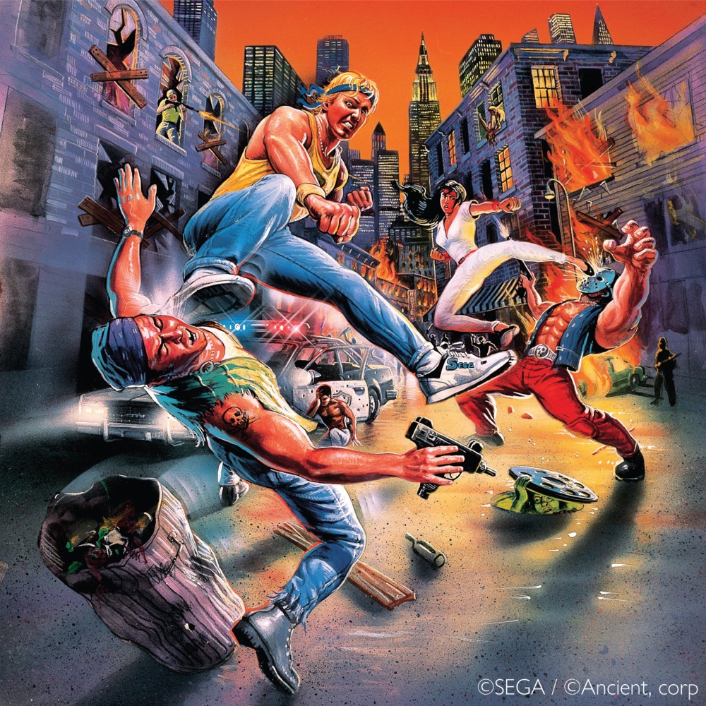Обложка альбома «Streets of Rage (Official Game Soundtrack)» — Yuzo Koshiro