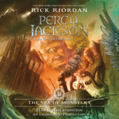 The Sea of Monsters: Percy Jackson and the Olympians: Book 2 (Unabridged) - Rick Riordan Cover Art