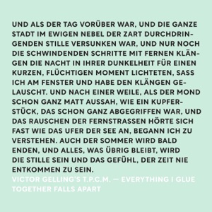 Everything I Glue Together Falls Apart (...Just Like The Pieces Of My Broken Heart)