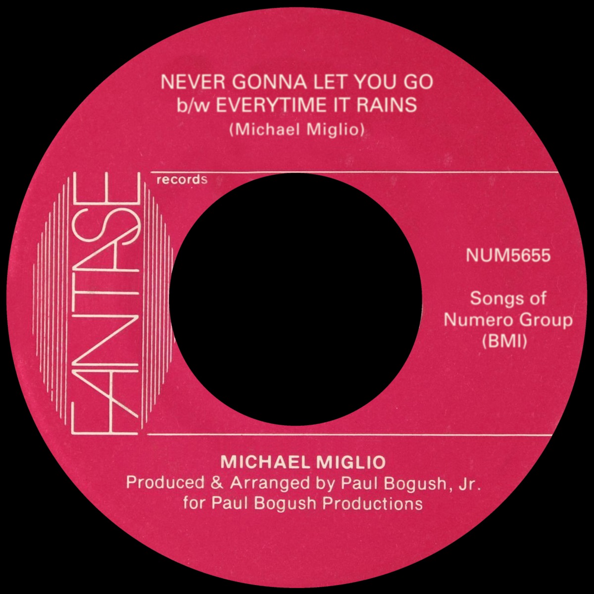 Never Gonna Let You Go b/w Everytime It Rains - Single - Album di Michael  Miglio - Apple Music