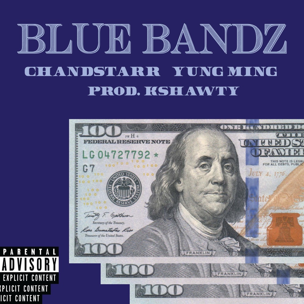 Обложка альбома «Blue Bandz» — Yung Ming & Chandstarr