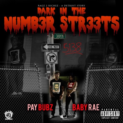 Dark in the Numb3r Str33ts (feat. Baby Rae) - Single