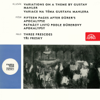 Klusák: Variations on Theme by Gustav Mahler - Fišer: Fifteen Pages after Dürer's Apocalypse - Feld: Three Frescoes - Various Artists