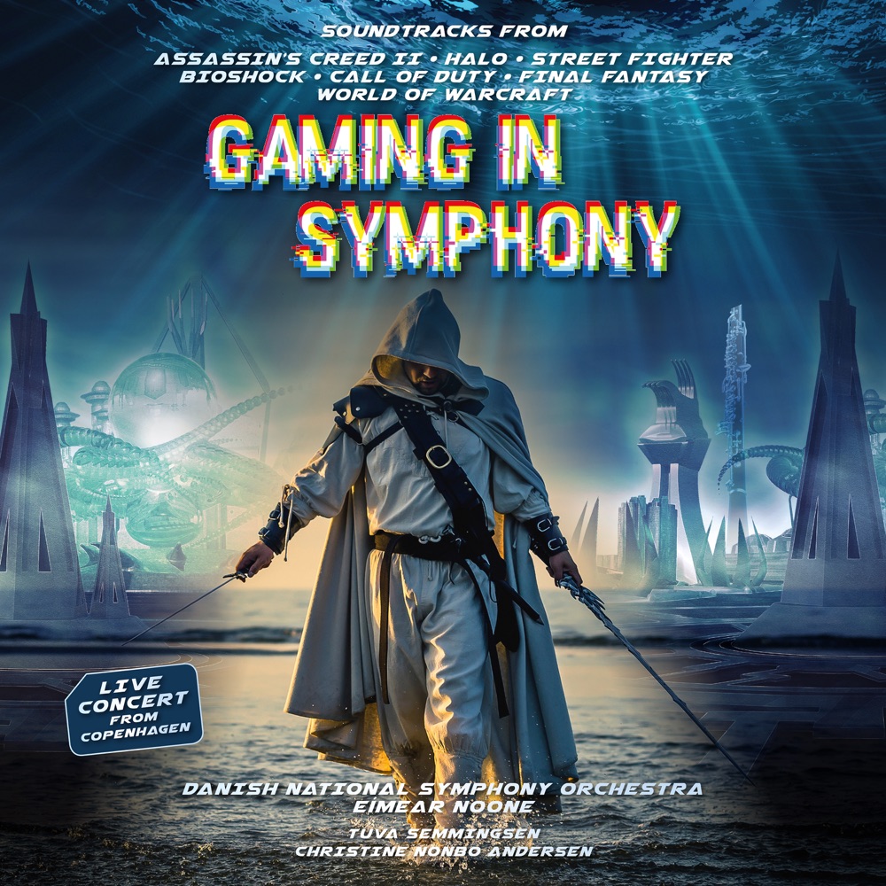 Обложка альбома «Gaming in Symphony» — Danish National Symphony Orchestra, Danish National Concert Choir, Eimear Noone, Tuva Semmingsen & Christine Nonbo Andersen