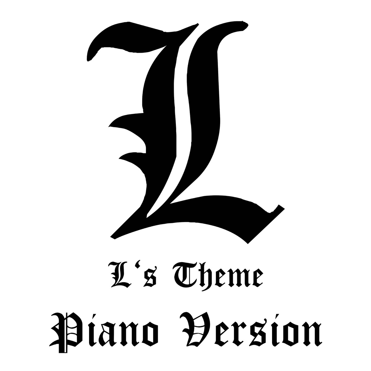 L's Theme (Piano Version) - Single - Album by Marioverehrer - Apple Music