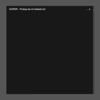 Duper - Probaj Da Mi Bidesh