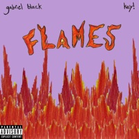 Flames (feat. Key) - Single - gabriel black