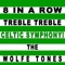 8 in a Row Treble Treble Celtic Symphony - Single