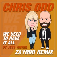 We Used to Have It All (feat. Jess Hayes) [Zaydro Remix] - Single - Chris Odd