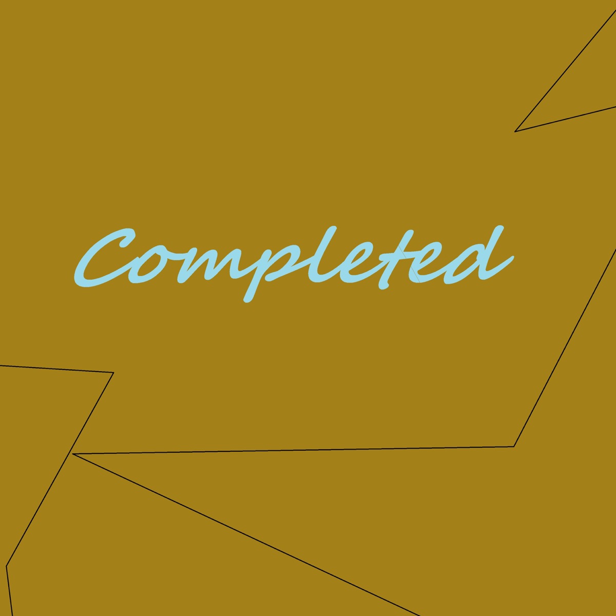 Completed cover
