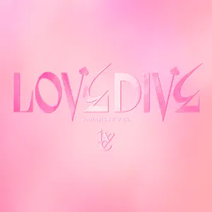 IVE「LOVE DIVE -Japanese ver.-」のジャケット