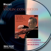 Violin Concerto No. 3 in G, K. 216: II. Adagio artwork