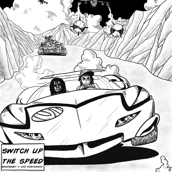Cover artwork for Switch Up the Speed (feat. Lite Fortunato)