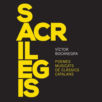 Sacrilegis - Víctor Bocanegra Sacrilegis - Víctor Bocanegra