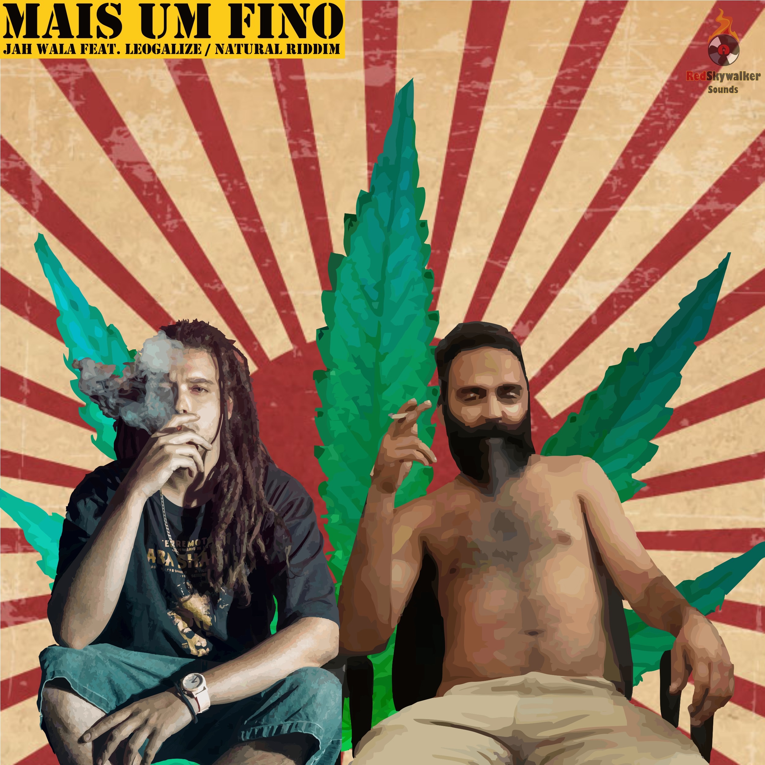 Mais um Fino - Single by Jah Wala & Leogalize album cover