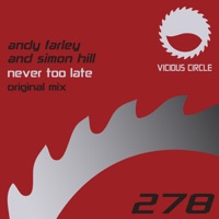 Never Too Late - Single - Andy Farley & Simon Hill