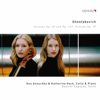 Shostakovich: Sonatas, Op. 40 &, Op. 147 - Duo Anouchka & Katharina Hack, Anouchka Hack & Katharina Hack