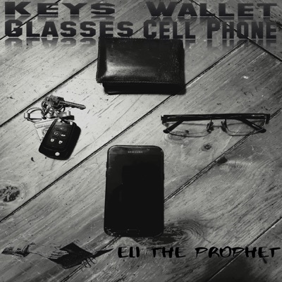 Keys, Wallet, Glasses, Cell Phone - Single
