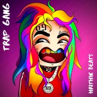 Album cover for 6ix9ine Type Beat "Trap Gang" - Single by Hrithik Mehra