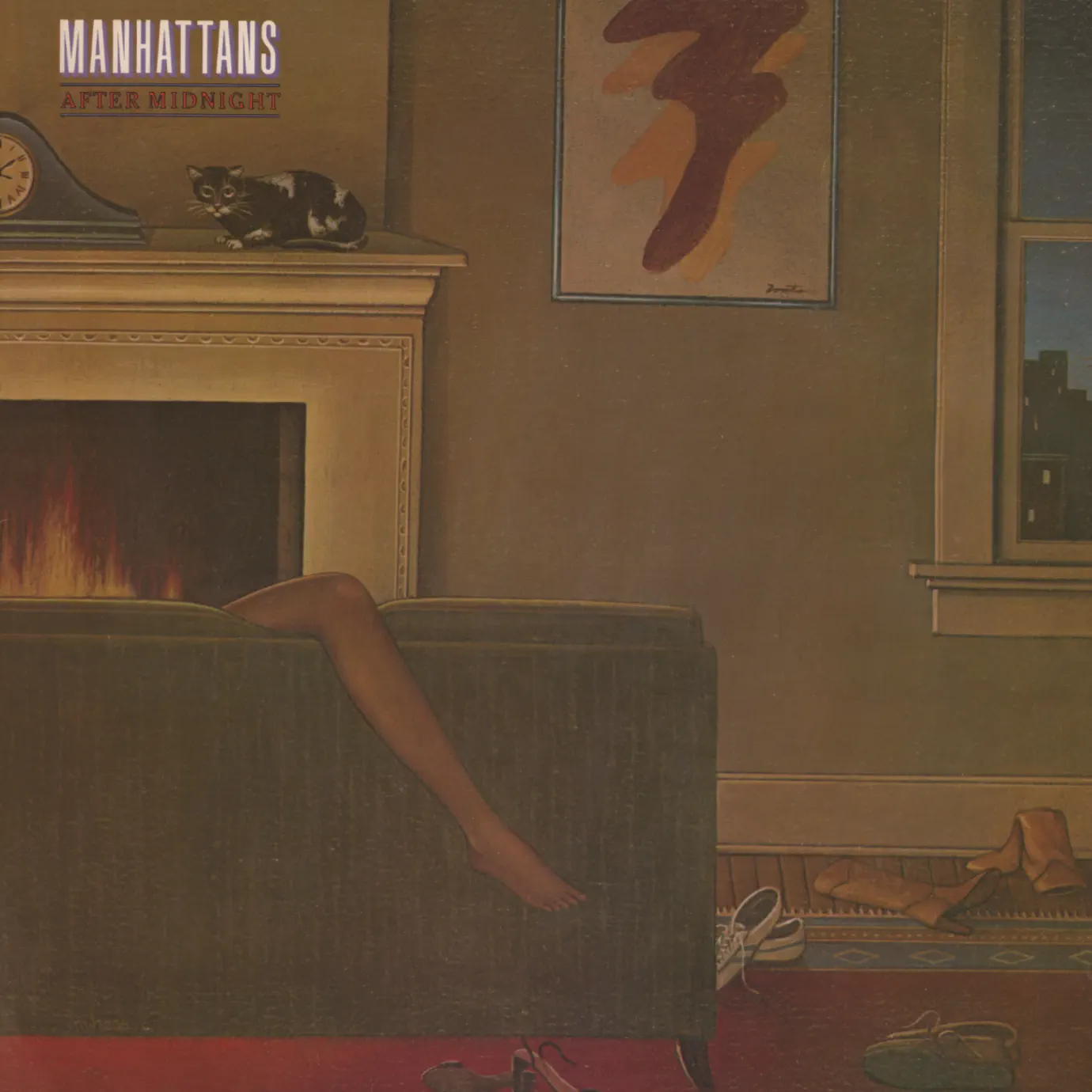 洋楽 Manhattans - Manhattans Manhattans / S.T.(LP) / Columbia 1976 USオリジナル盤 EX-/EX