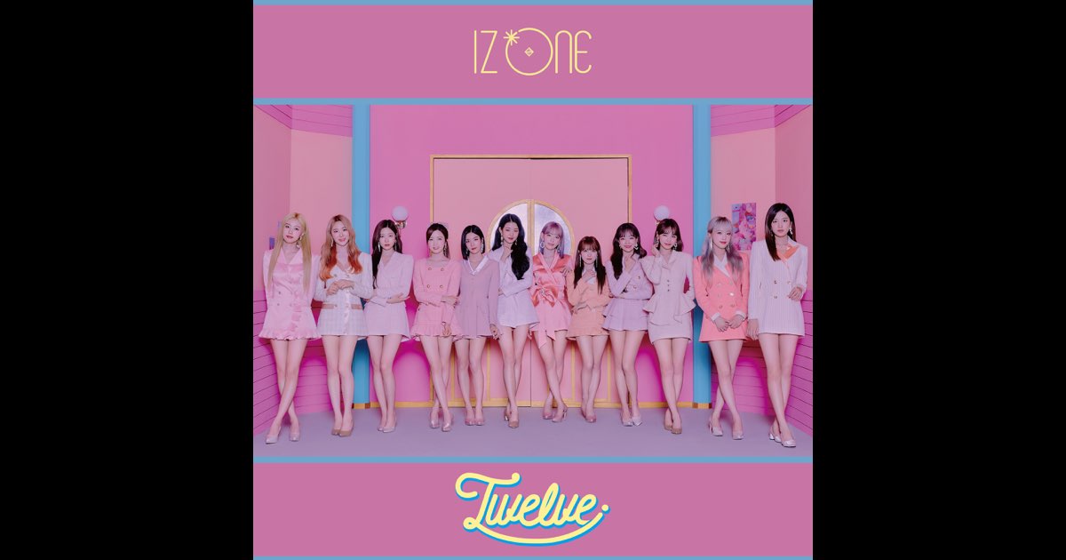 New IZ ONE Twelve First Limited Edition Type A CD DVD Photo