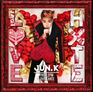 JUN. K“LOVE & HATE” cover artwork