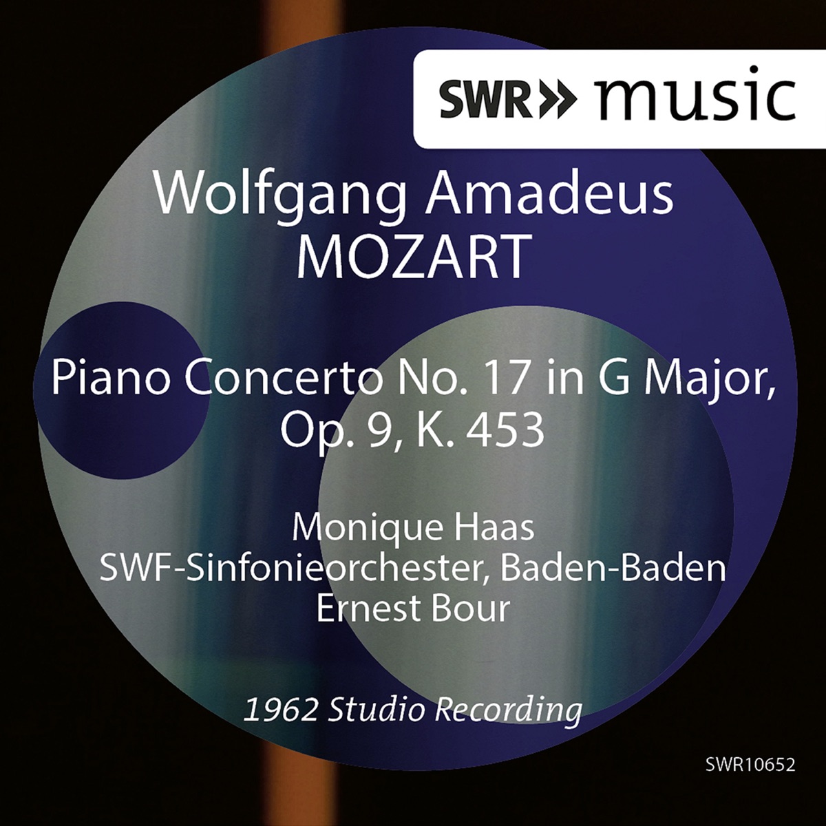 Mozart: Piano Concerto No. 17 in G Major, K. 453 by Monique Haas, Southwest  German Radio Symphony Orchestra & Ernest Bour on Apple Music