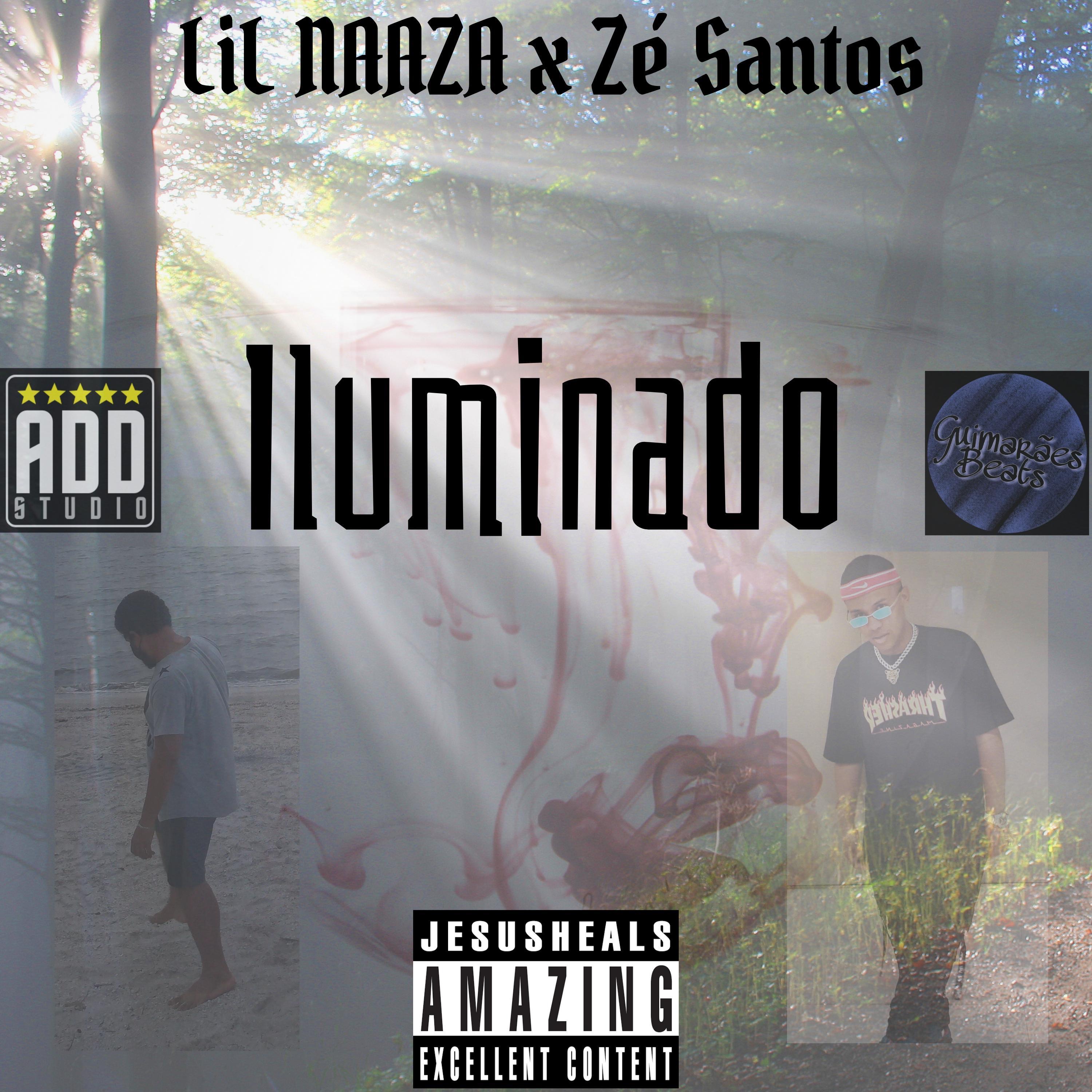 Iluminado (feat. Mc zé santos) - Single by Lil Naaza album cover