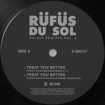 Solace (Remixes, Vol. 4) - Single - Rüfüs Du Sol