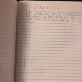 Journal Entry, Pt. 1 T33b