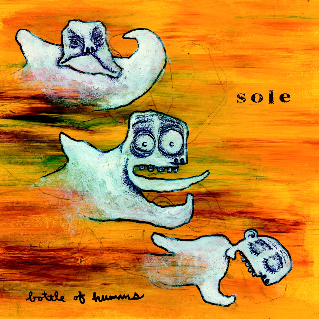 bottle of humans by Sole