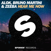 Hear Me Now - Alok, Zeeba &amp; Bruno Martini Cover Art