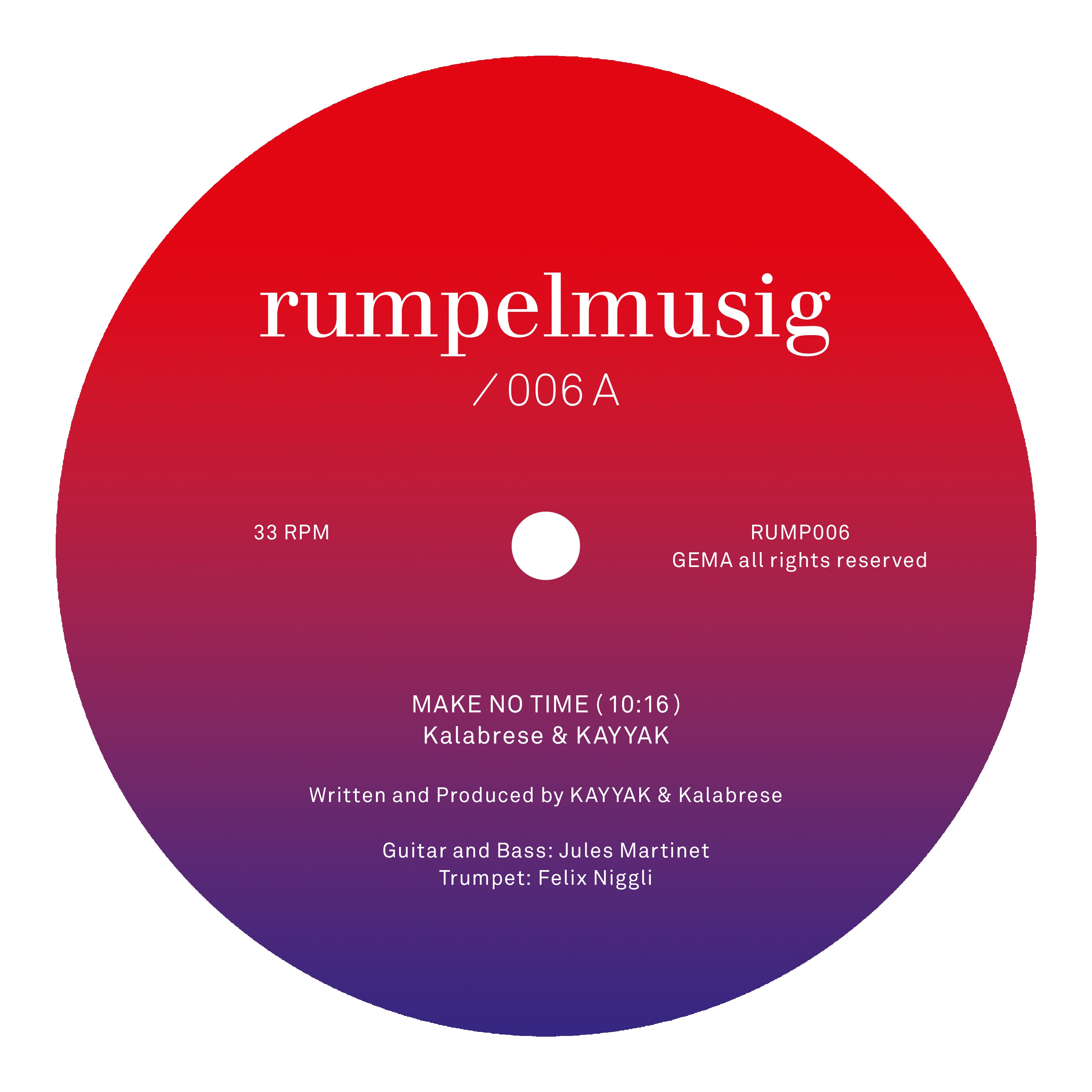 Make No Time / Painting of Relaxation - EP