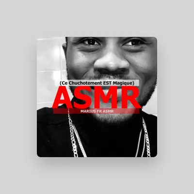 Listen to Marius Fr Asmr, watch music videos, read bio, see tour dates & more!