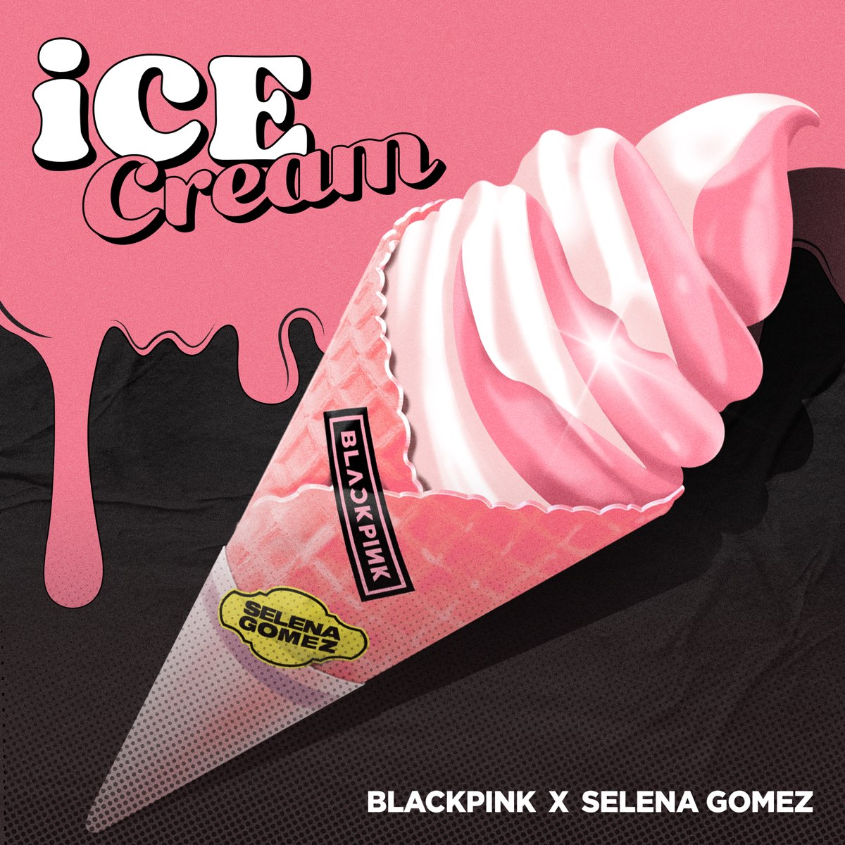 BLACKPINK レコード ice cream selena Gomez