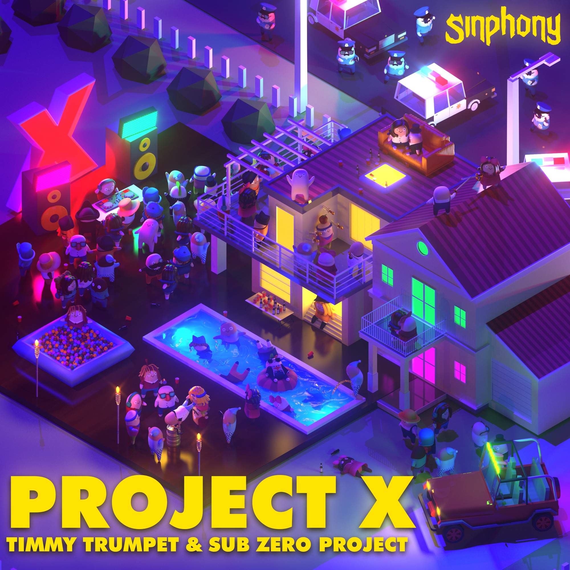 Timmy Trumpet & Sub Zero Project - Project X - Single