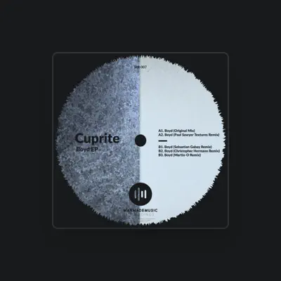 Listen to Cuprite, watch music videos, read bio, see tour dates & more!