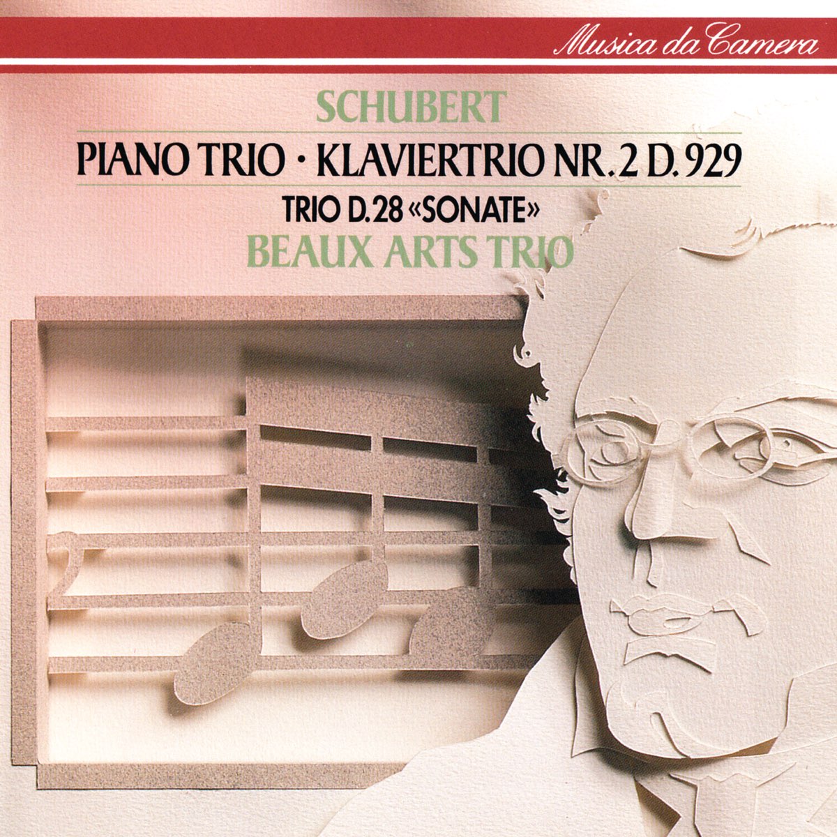 Schubert: Piano Trio No. 2; Piano Trio in One Movement par Beaux Arts Trio  sur Apple Music