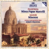 Palestrina: Missa Papae Marcelli & Allegri: Miserere artwork