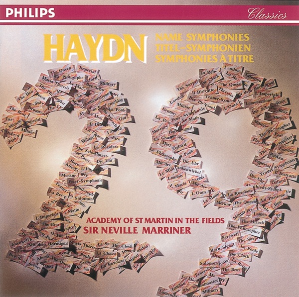 Haydn: 29 Named Symphonies