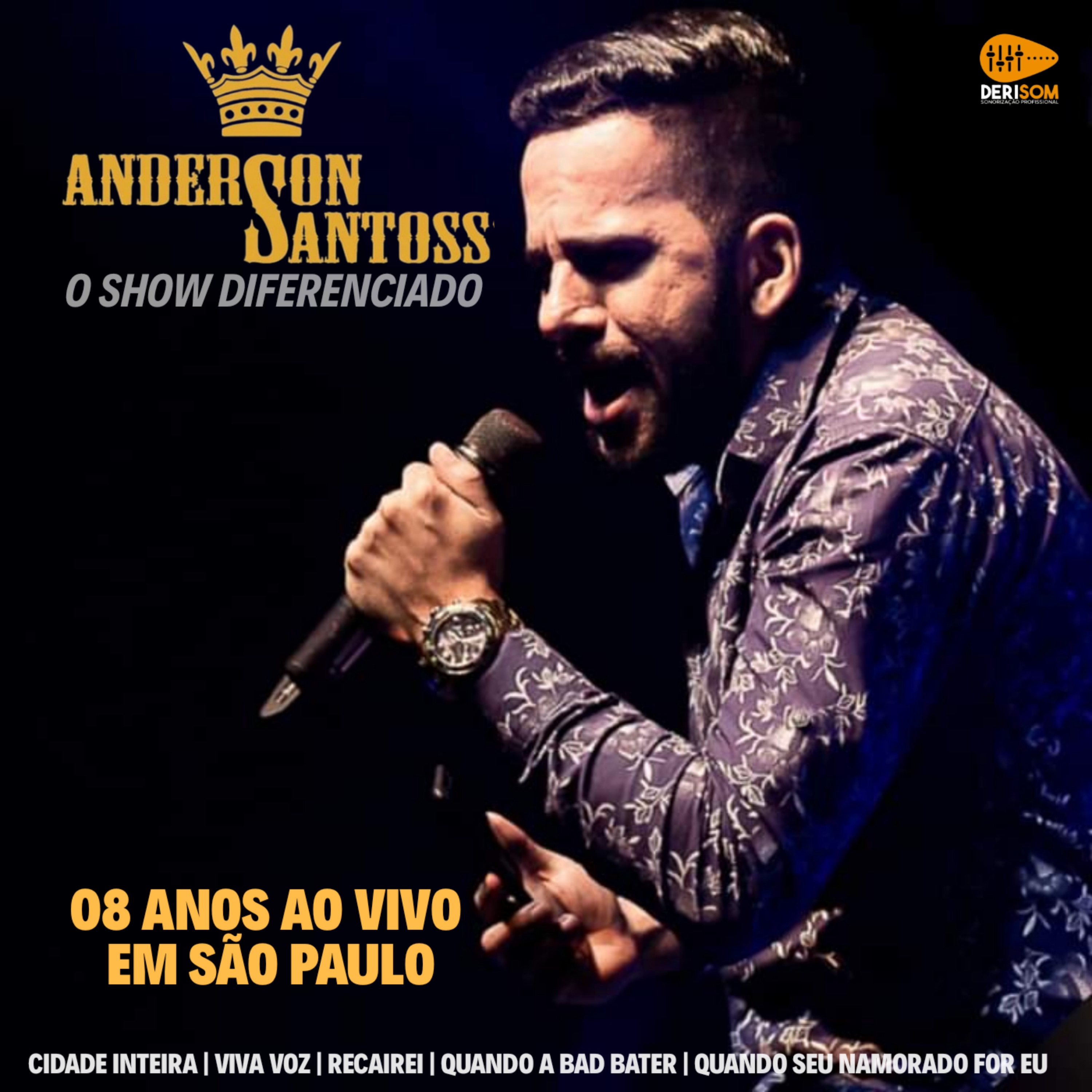 08 Anos (Ao Vivo em SP) - EP