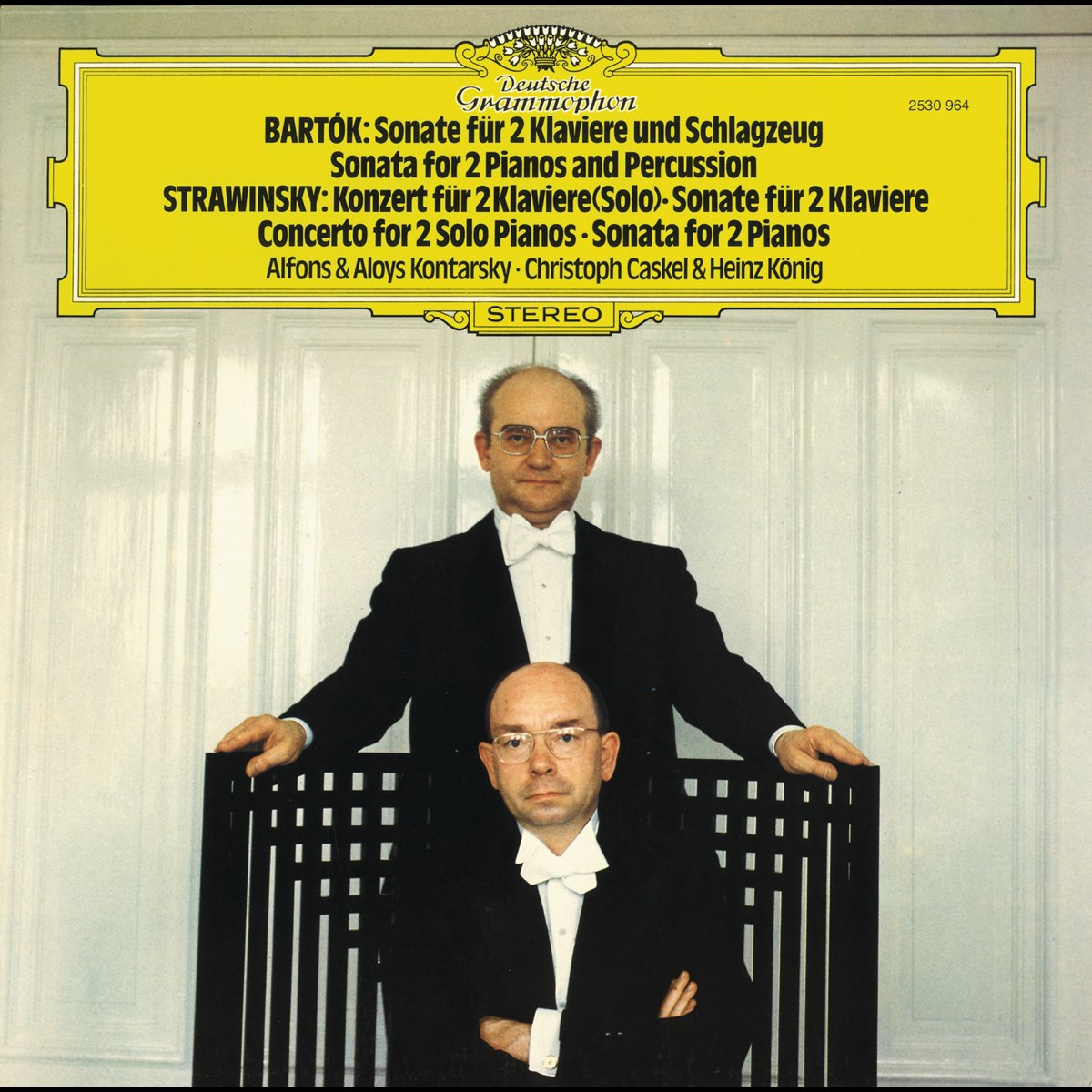 ‎Bartók: Sonata for 2 Pianos and Percussion - Stravinsky: Concerto & Sonata  for 2 Pianos by Alfons Kontarsky, Christoph Caskel & Heinz Konig on Apple  Music