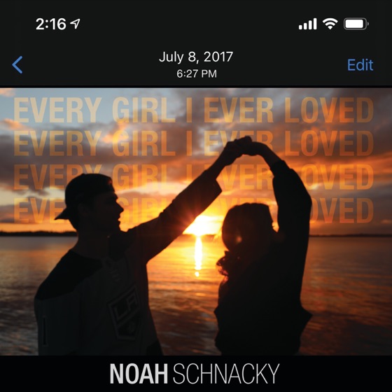 Cover artwork for Every Girl I Ever Loved