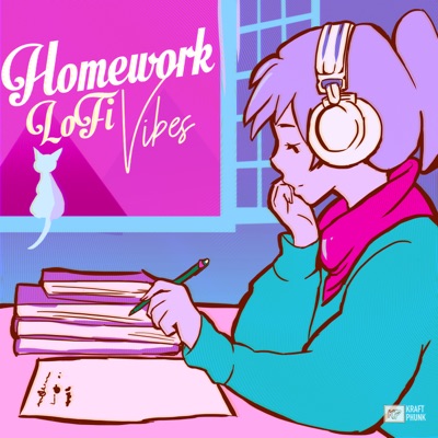 Homework LoFi Vibes - Study Music 24/7 for Relaxation, Focus, Chill